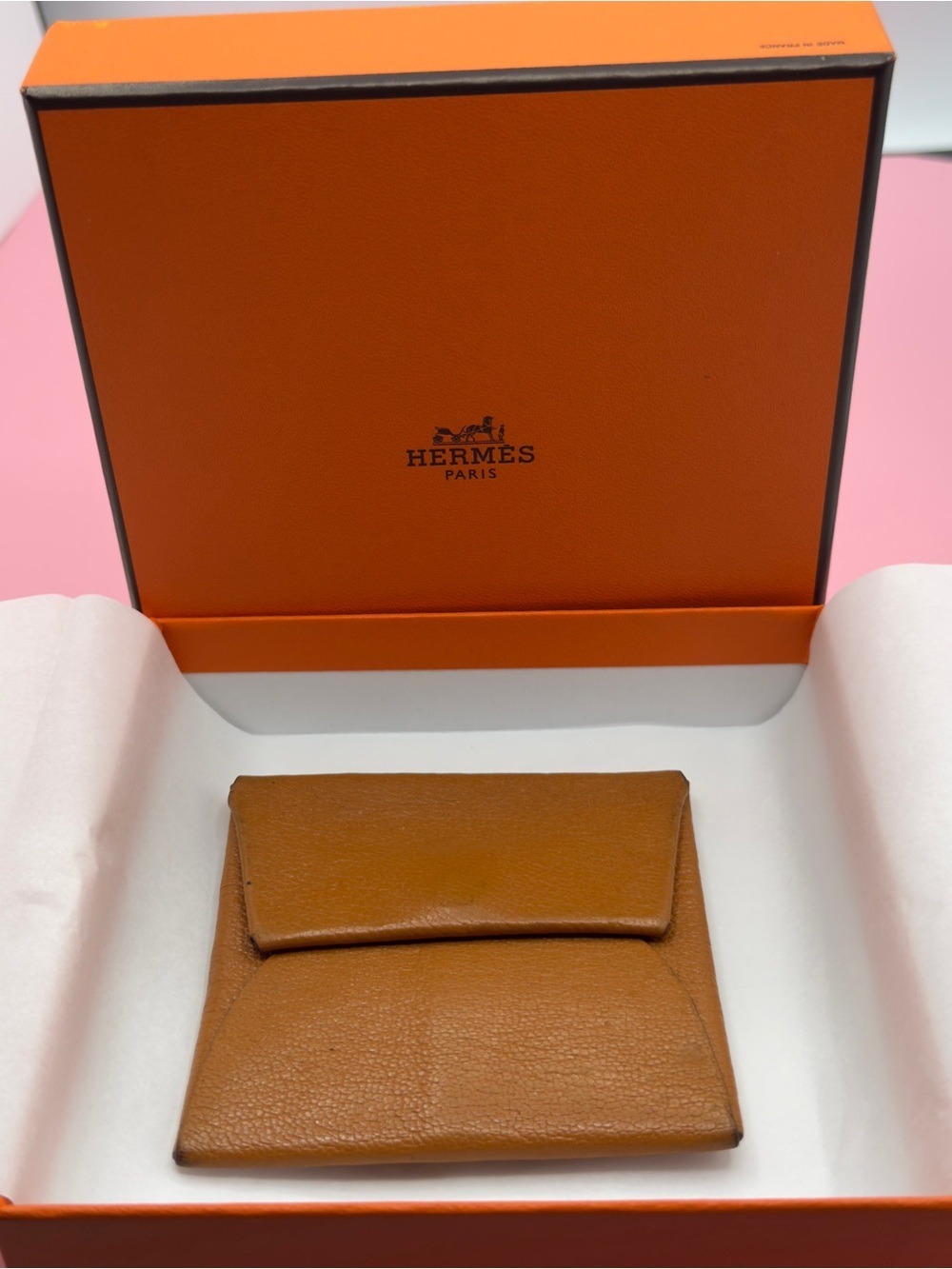 Hermes coin purse